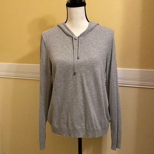 Fabletics Ladies Large Grey yoga top